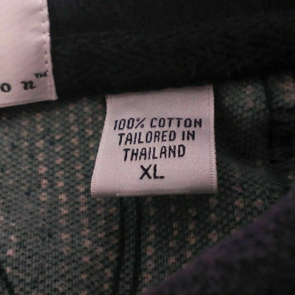 Thomas Wilson Men's Shirt Collar Polo Pullover S/S Cotton 3" Slits Size XL B&T - Picture 14 of 16